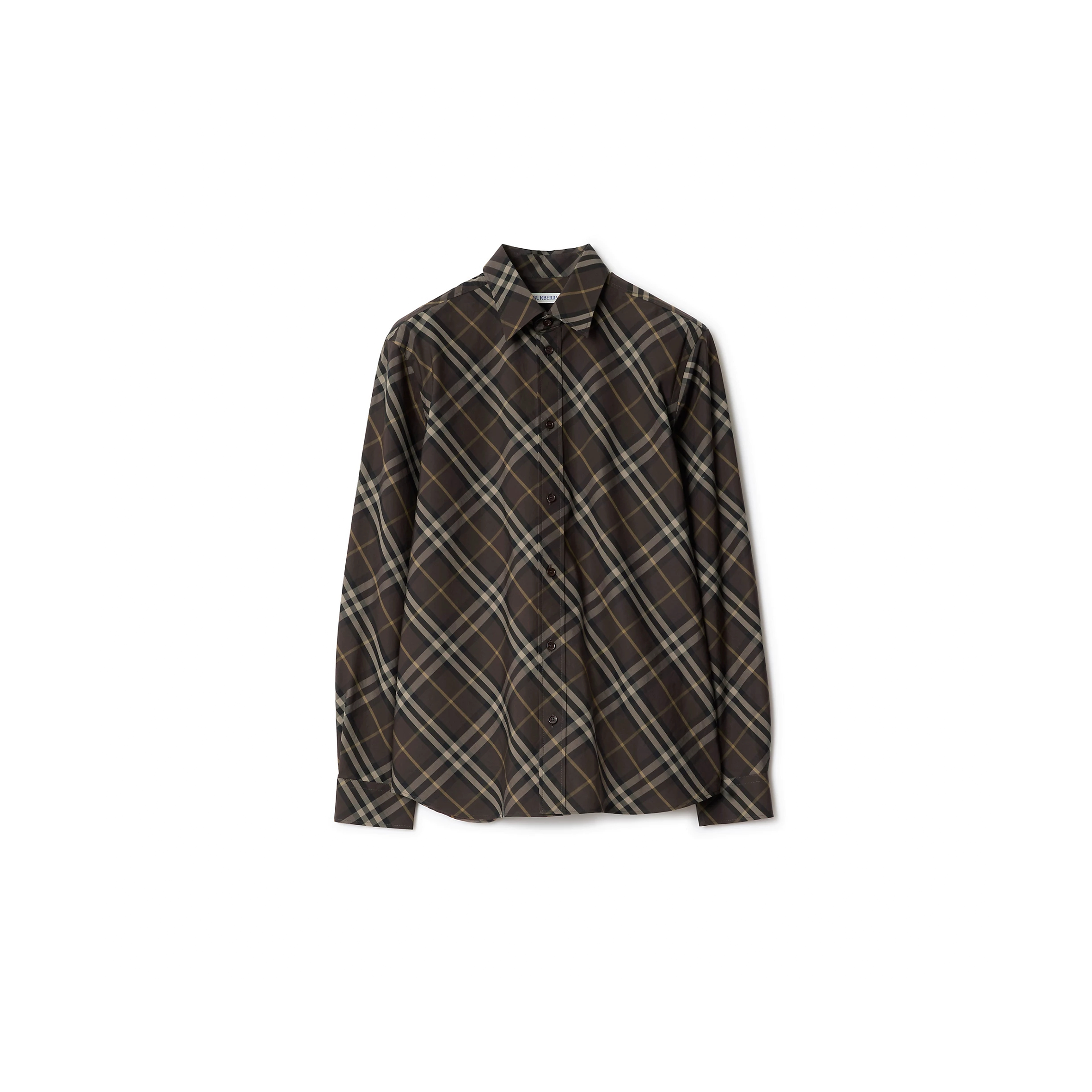 BURBERRY RELAXED FIT CHECK COTTON SHIRT 81150891 BURBERRY RELAXED FIT CHECK COTTON SHIRT 81150891